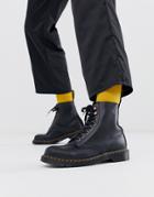 Dr Martens 1460 Pascal 8 Eye Boot Black Suede
