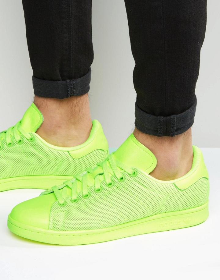 Adidas Originals Stan Smith Sneakers In Yellow Bb4996 - Yellow