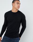 Jack & Jones Essentials Knitted Sweater - Black