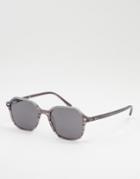 Ray-ban Unisex John Square Sunglasses In Gray 0rb2194-grey