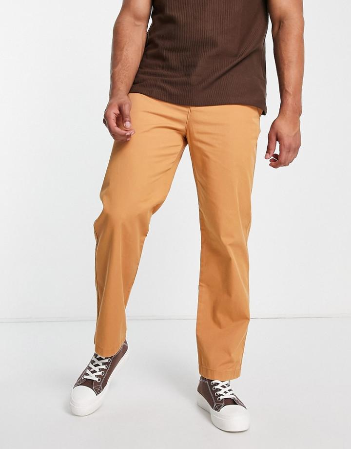 Stan Ray Officer Chino Pants In Brown