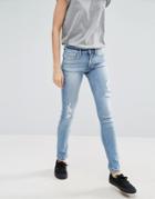 Cheap Monday Tight Slim Jeans - Blue