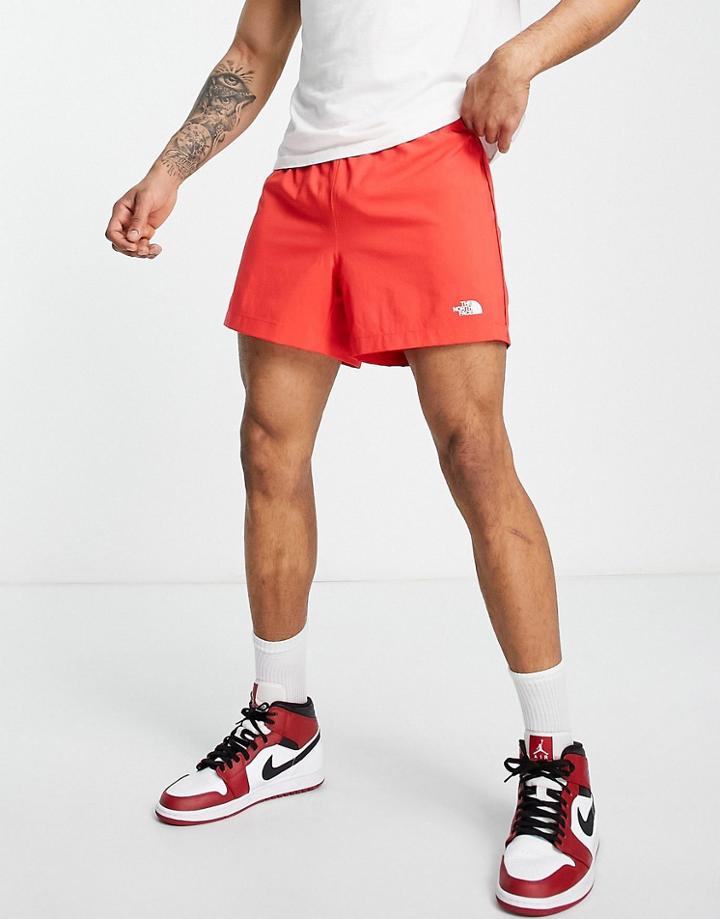 The North Face Freedomlight Shorts In Red