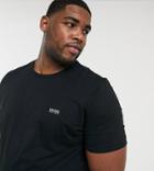 Boss Athleisure Plus Tee Small Logo T-shirt In Black