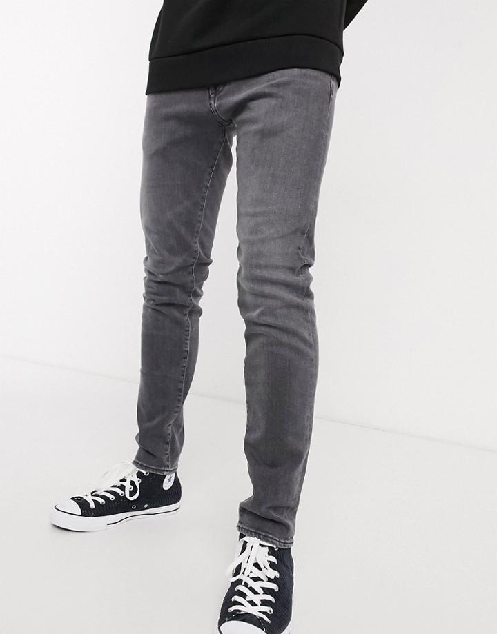 Edwin Ed85 Skinny Fit Jeans In Gray Denim-grey