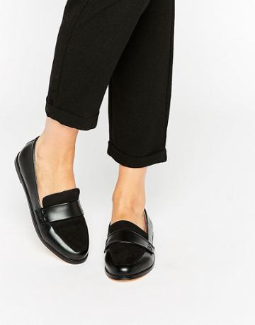 London Rebel Loafers - Black
