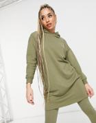 Night Addict Set Oversized Tracksuit Hoodie-green