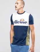 Ellesse Block T-shirt - Navy