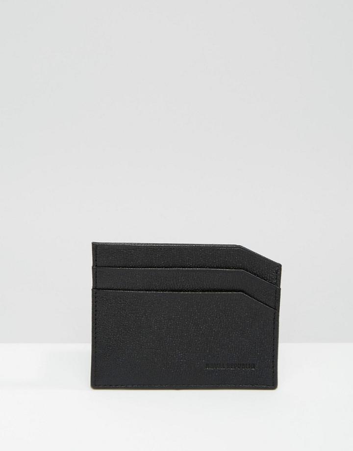 Royal Republiq Fuze Cardholder In Leather - Black
