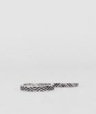 Asos Design Ring Pack With Emboss In Burnished Silver Tone - Silver