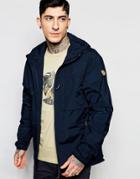 Fjallraven High Coast Wind Jacket With Hood - Navy