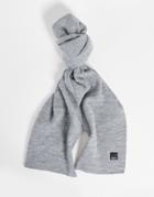 Bench Knitted Scarf In Gray