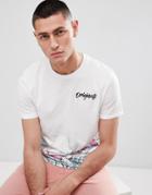 Jack & Jones Originals T-shirt With Fade Out Print - White