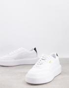 Puma Oslo Femme Sneakers In White And Black