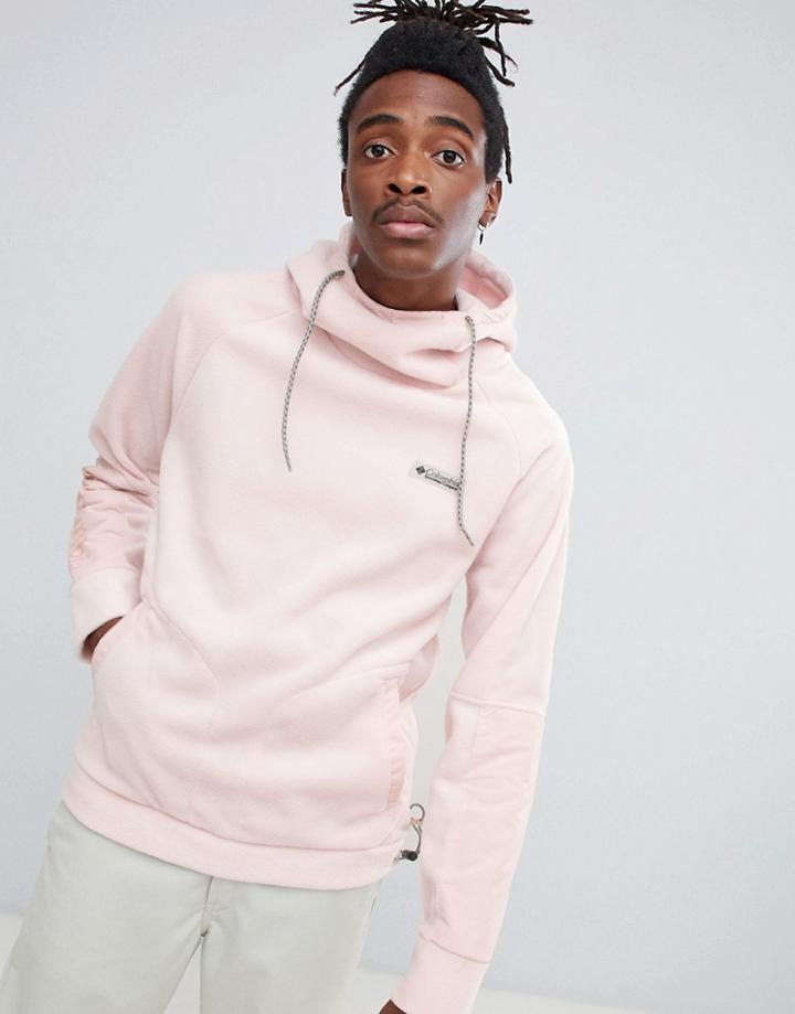 Columbia Csc Fleece Hoodie In Pink - Pink