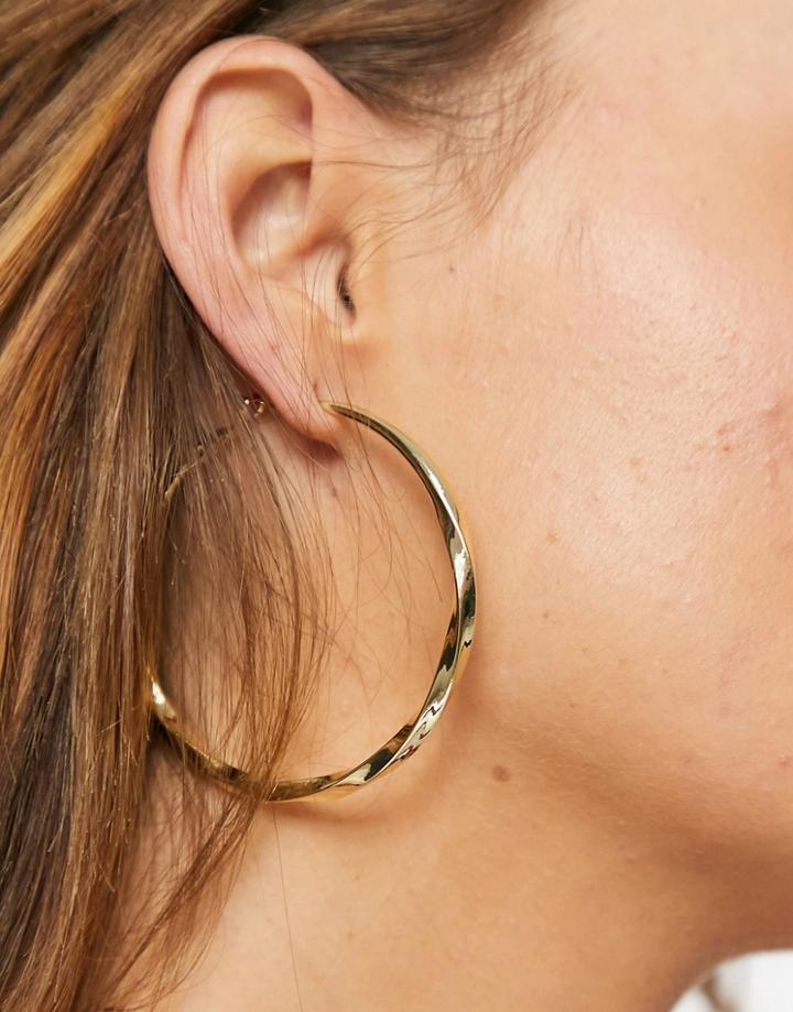 Ashiana Premium Range Gold Chunky Hoops
