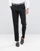 Asos Skinny Suit Pants With Gold Contrast Detail - Gold