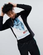 Asos Design Basic Instinct Relaxed Long Sleeve T-shirt - Black