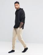 Asos Loungewear Skinny Joggers In Beige With Double Waistband - Tan