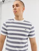 Lacoste Striped Logo T-shirt