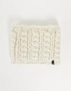 Roxy Blizzard Snood In Cream-white