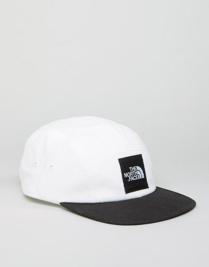 The North Face Logo Cap White - White