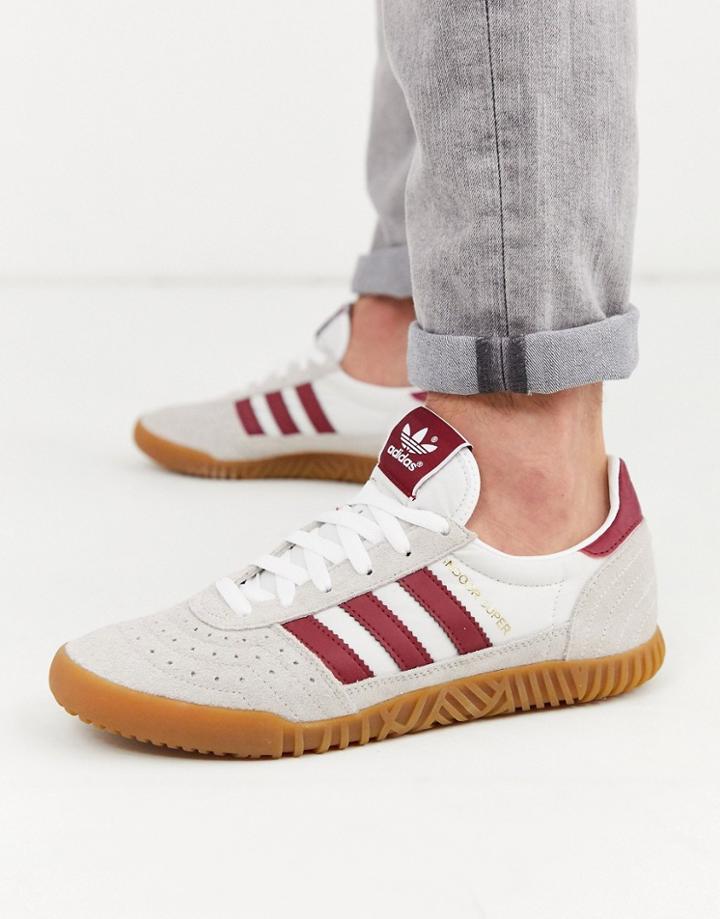 Adidas Originals Indoor Super Sneakers With Gum Sole
