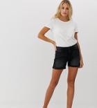 Esprit Denim Short In Black - Black