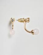 Asos Mini Girlie Swing Earrings - Gold
