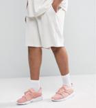 Puma Plus Waffle Shorts In White Exclusive To Asos - Gray