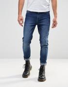 Cheap Monday Him Spray Jeans Dim Blue - Dim Blue