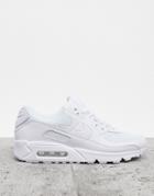 Nike Air Max 90 Sneakers In Triple White