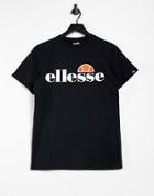 Ellesse Boyfriend T-shirt In Black