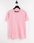 Original Penguin Coverstitch Crew Neck T-shirt-pink