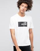 Love Moschino Dot Logo T-shirt - White