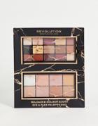 Revolution Reloaded Golden Sugar Eye & Face Palette Set (save 23%)-multi