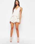 Bec & Bridge Magic Drum Mini Shorts - Blush