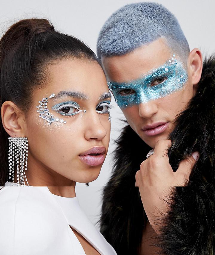Asos Design Makeup Halloween Kit - Glacial - Multi