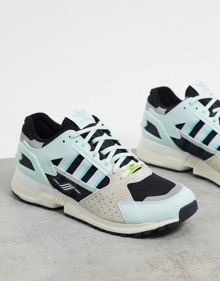Adidas Originals Zx 10 000 C Sneaker In White