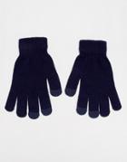 7x Touch Screen Gloves In Navy - Navy