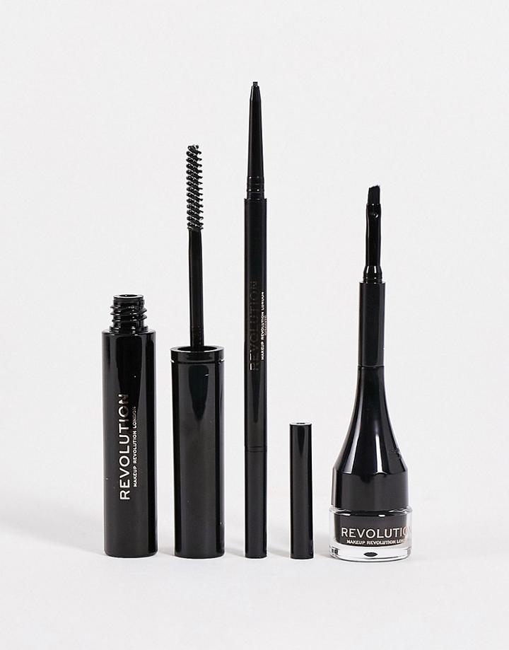 Revolution Ultra Brow Builder Kit-brunette