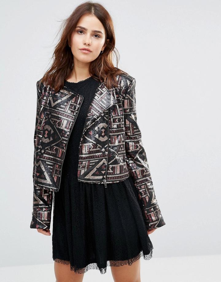 The Jetset Diaries Snake Charmer Jacket - Multi