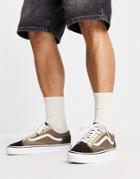 Vans Style 36 Sneakers In Color Block Navy And Brown