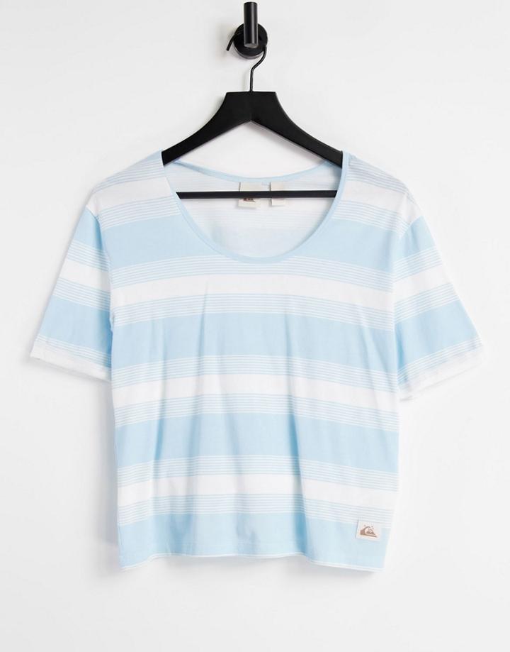 Quiksilver Rider Heritage T-shirt In Blue-blues