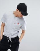 Gio Goi Muscle T-shirt With Embroidery - Gray