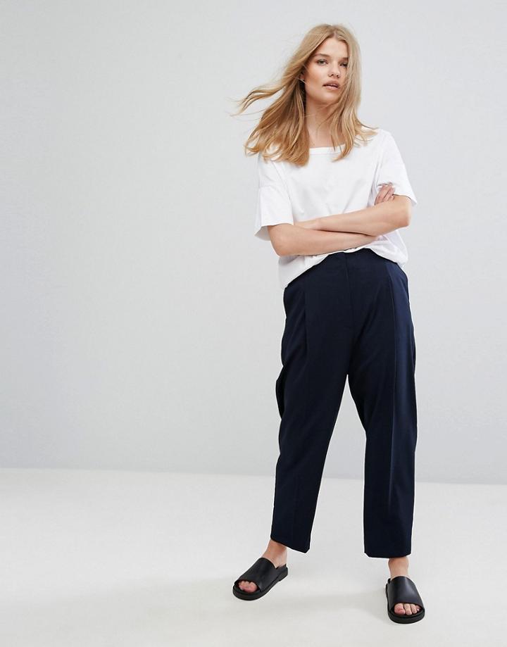 Weekday Tapered Pant - Navy