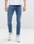 Lee Luke Skinny Jeans Blue Dust - Blue