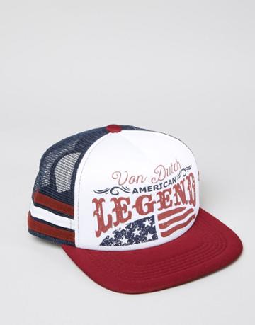 Von Dutch Trucker Cap - White