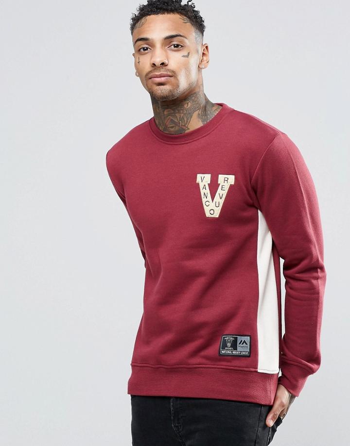 Majestic Vancouver Canucks Sweatshirt - Red