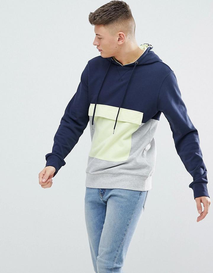 Another Influence Front Pocket Hoodie - Navy